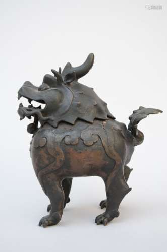 Chinese censer in bronze 'Luduan', Ming period