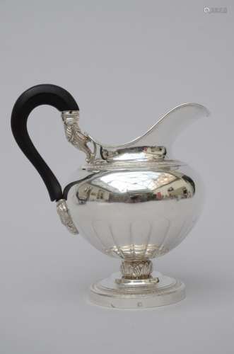 A silver milk jar by Josef Van Brantegem, Ghent 19th century