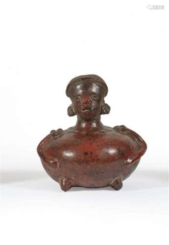 MEXIQUE, Colima Vers 100 av. J.C. Vase anthropomor…