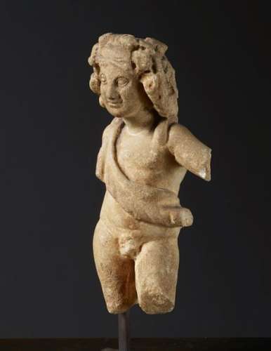 Statuette de Bacchus juvénile nu. Époque Romaine. …