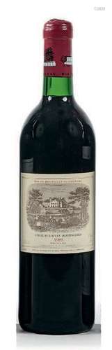 CHÂTEAU LAFITE ROTHSCHILD, Pauillac, 1989 Douze bo…