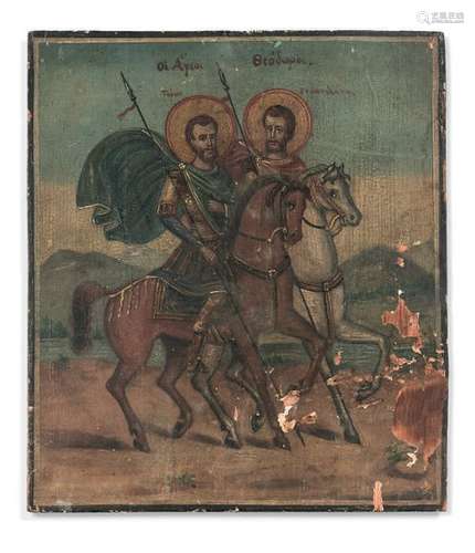 SAINT THEODORE TYRON et SAINT THEODORE STRATYLATE …