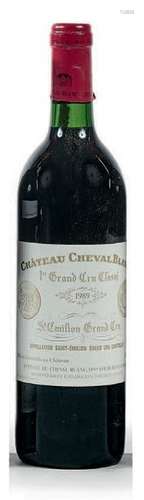 CHÂTEAU CHEVAL BLANC, Saint Émilion, 1989 Douze bo…