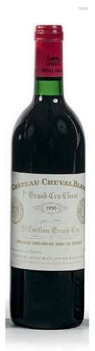 CHÂTEAU CHEVAL BLANC, Saint Émilion, 1990 Six bout…