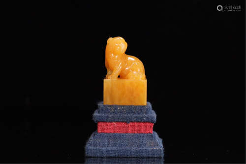 CHINESE TIANHUANG STONE LION SEAL