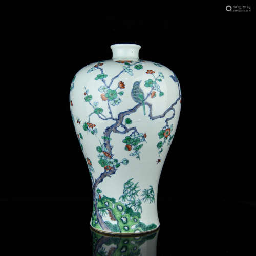 A Chinese Dou-Cai Porcelain Vase