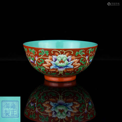 A Chinese Enamel Porcelain Bowl