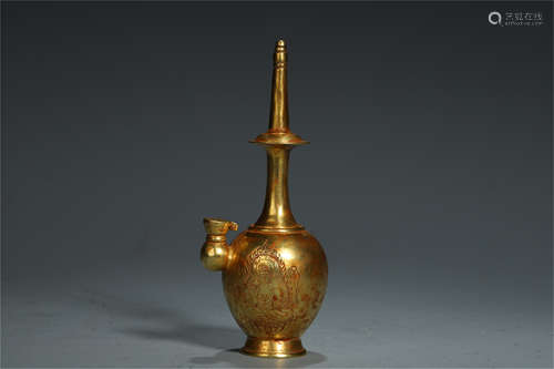 CHINESE PURE GOLD WATER DROPPER