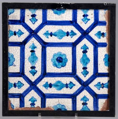 An Islamic ceramic tile Multan