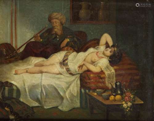 In the Harem (Odalisque)