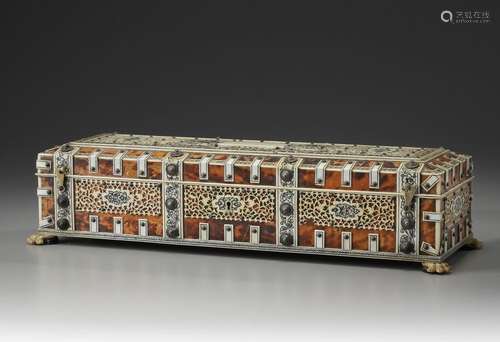 An Anglo Indian Colonial Ivory and Tortoiseshell B…