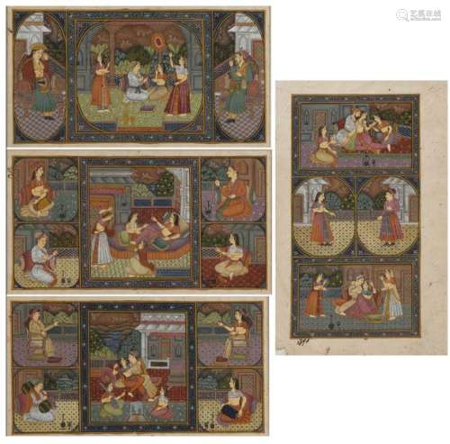 Four Indian paintings