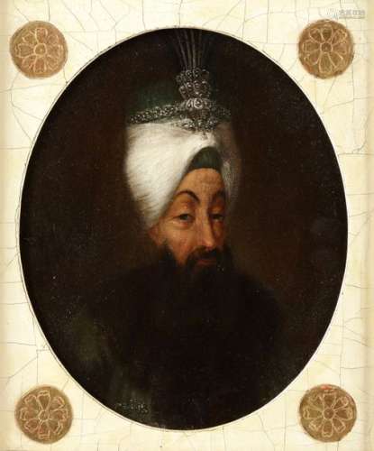 A Portrait of Abdülhamid I of the Ottoman Empire
