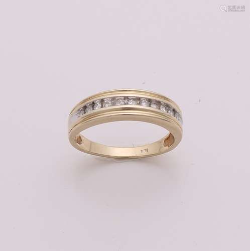 Gouden ring met diamant