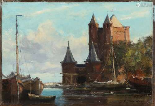 J.C. Roelandse, Haven A'damse poort te Haarlem