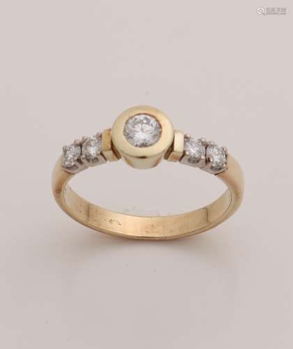 Gouden ring met diamant, Diamonde