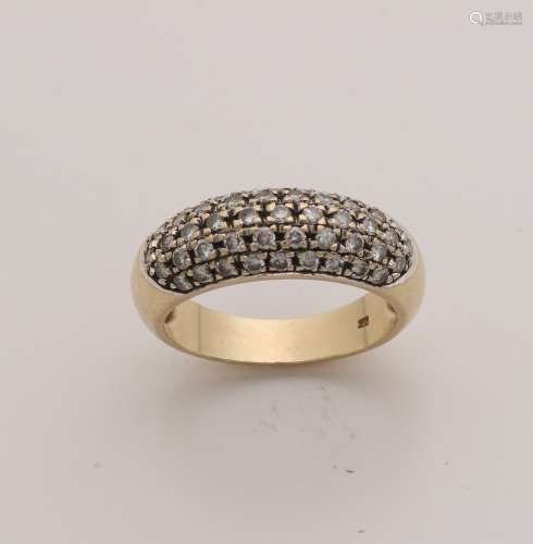 Gouden ring met diamant