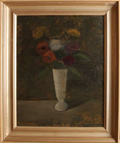 J. de Boer, Vaas met bloemen