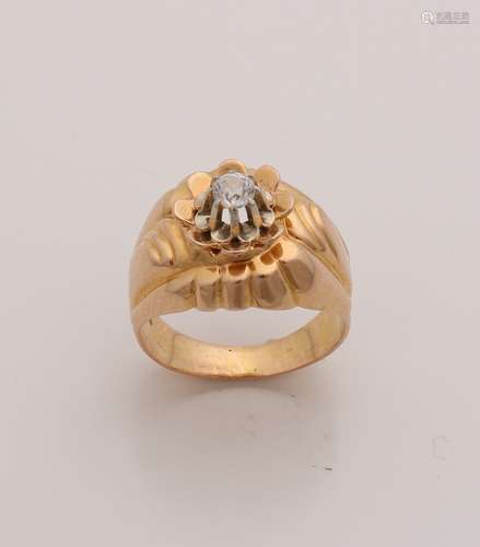 Gouden ring met steen