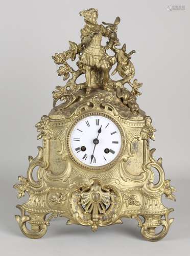 Romantische Franse pendule, 1860