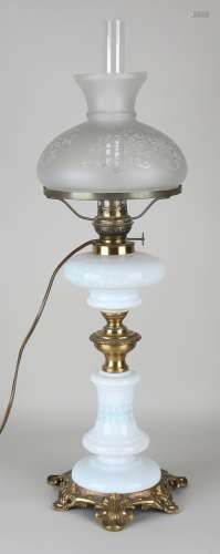 Antieke petroleumlamp, 1900