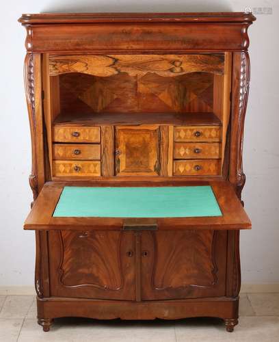 Antieke Louis Philippe secretaire, 1860