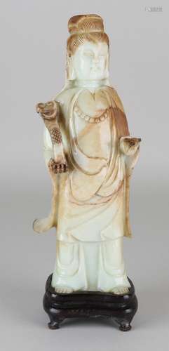 Oude Chinese jade Quan Yin