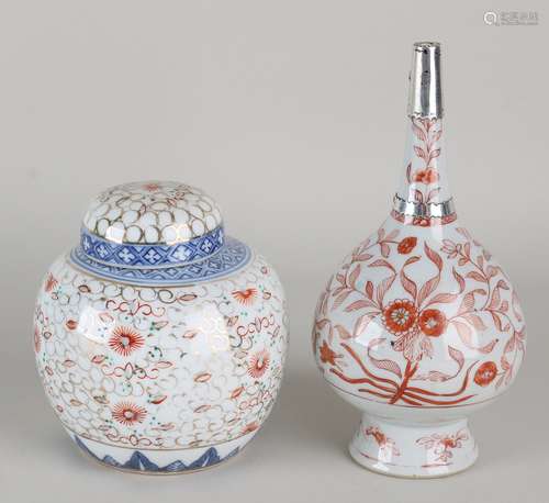 2x Oud/antiek Chinees porselein