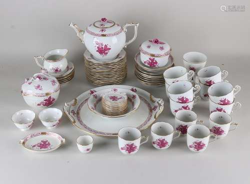 Lot Herend servies (50x)