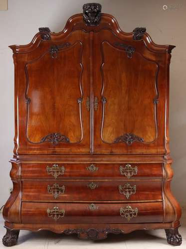 Antiek Louis Quinze kabinet, 18e - 19e eeuw