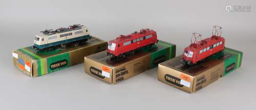 3 Loks H0-spoor Trix