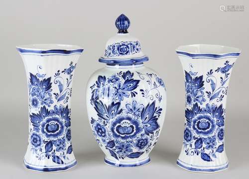 3-Delig Royal Delft kaststel