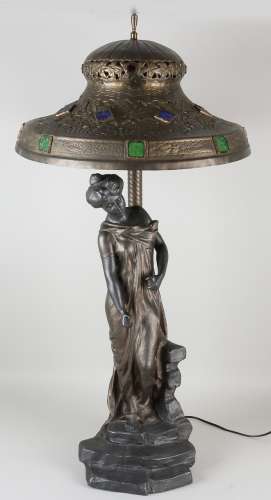 Antieke Jugendstil lamp, 1915