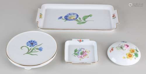 Lot Meissen porselein (4x)