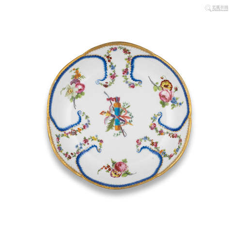 A Sèvres dish, 1770