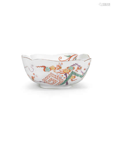 A very rare Meissen bowl, circa 1730