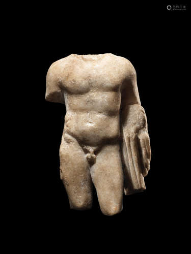 A Roman marble male torso