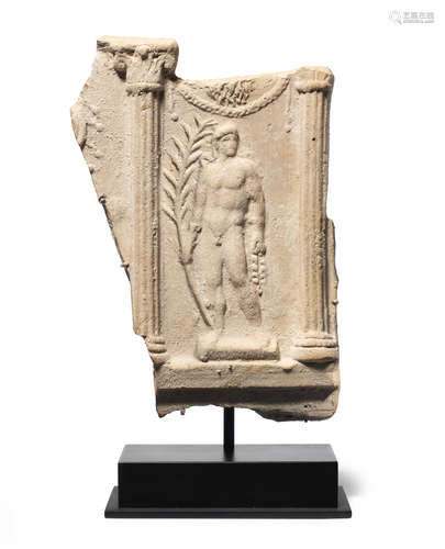 A Roman terracotta fragment from a 'Campana' relief