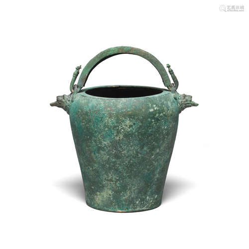 A Greek bronze situla