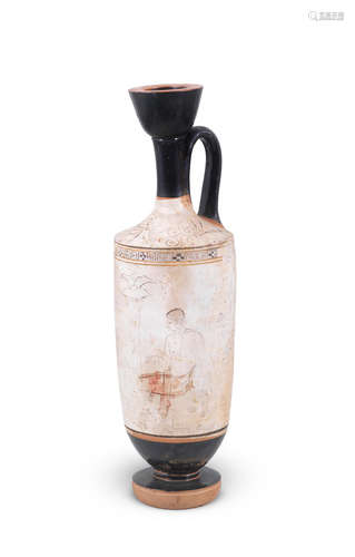 An Attic white-ground lekythos