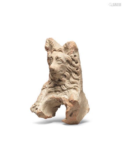 A Roman terracotta Molossian hound