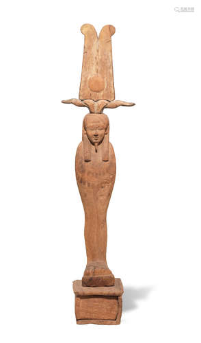 An Egyptian wood Ptah-Sokar-Osiris