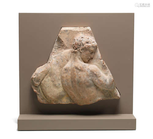 A Roman terracotta fragment from a 'Campana' relief