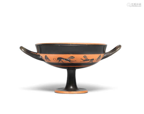 An Attic black-figure band cup