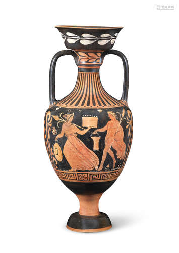 An Apulian red-figure amphora