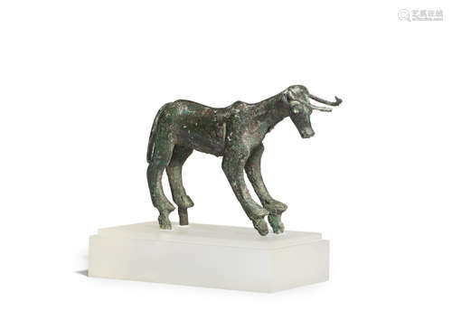 A Canaanite bronze bull