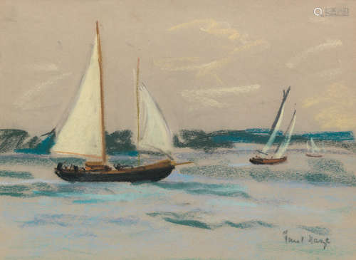 Yachts Paul Maze(French, 1887-1979)