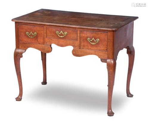 A George III mahogany lowboy