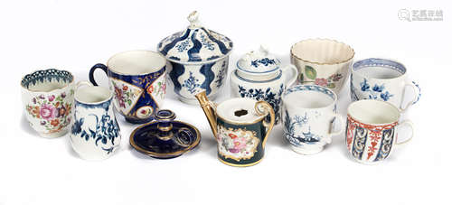 18th Century A group of English porcelain