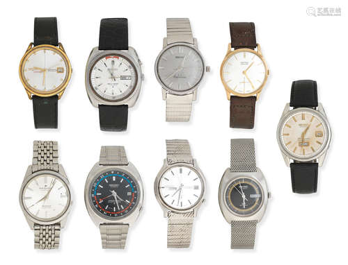 (11)  A Group of various Seiko and other wrist watches